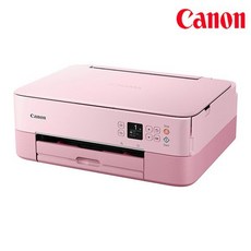 캐논 TS5392A 잉크젯 기 자면인쇄스마트폰 프린터(잉크포함), TS5392, 핑크