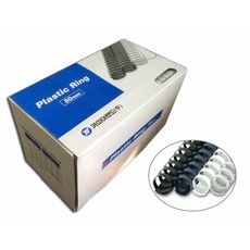문구 제본용 플라스틱링 51mm 50입 410매, 갑 (1개입)