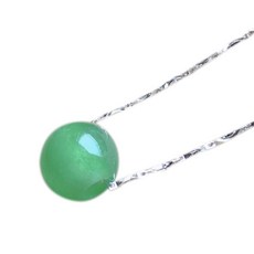 인조 옥 원석 초록 패션 고급 목걸이 펜던트 마노 팬던트 혼주 쥬얼리