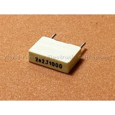 NISSEI-ARCOTRONICS R60 2200p 2.2nF 2000V 5% 金屬膜電容 腳距:10mm, 1個