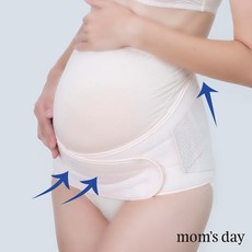 맘스데이 산전복대 고탄력 듀얼벨트 임부복대