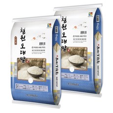 햇쌀푸드 햅쌀 철원 오대 쌀 20kg(10kg 2개) 단일품종 오대미 철원쌀, 10kg, 2개, 상등급