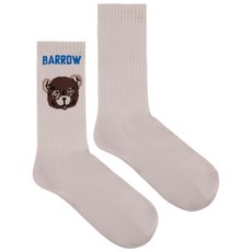 바로우 패턴 인타르시아 니트 양말