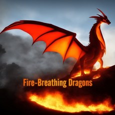 (영문도서) Fire-Breathing Dragon Paperback, Independently Published, English, 9798374379013
