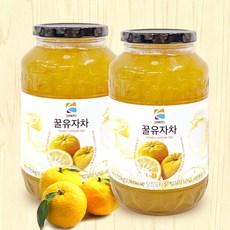 [자연을마시다] 꿀유자차, 1kg, 2개