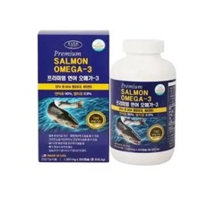 건강 오메가3 300캡슐 프리미엄 에버그린 x 1001mg 연어, 300정, 1개