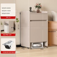 원목 청소기 거치대 수납장 무선청소기 스탠드 보관 인테리어, 14_실목판 향나무색 서랍문 45cm