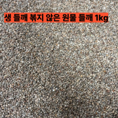 국산 생들깨 통들깨 신선 볶지않은 원물 특선, 1개, 1kg