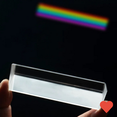 10cm 프리즘 유리 분광기 과학실험