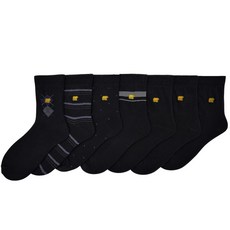 잭니클라우스 성인 남성 캐주얼 양말 7족 세트 QW99