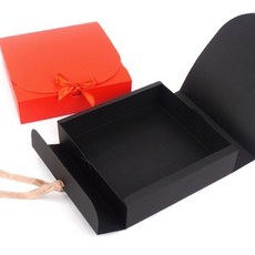 답례품 포장상자 선물 포장 리본 종이 케이스 대, 레드