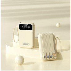 米家行動電源正品現貨3c快充萬能充電寶口袋行動多功能標示Wh, 米黃色 1萬毫安+標示Wh+四線, 米黃色, 1萬毫安+標示Wh+四線