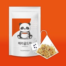티판다 메리골드차 친환경 삼각티백, 5개, 50개입, 500mg