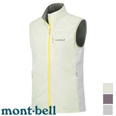 mont-bell 1106560 女 Light Shell Vest 軟殼背心 台灣黑熊 防風防潑水保暖背心