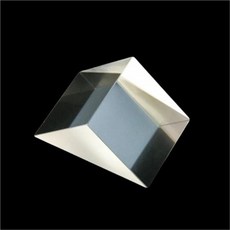 10x10x10mm 광학 유리 가벼운 45도 직각 프리즘 삼각 프리즘 교육용 굴절 빛 1개, 10x10x10mm 광학 유리, 가벼운 45도 직각 프