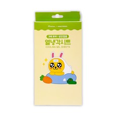 메이클린 카카오프렌즈 무지 열냉각시트 3세부터 성인까지 6매입 1개
