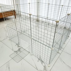강아지 고양이 철제 울타리 소형 반려동물 철장 펜스 ehd15726ga, 1개, 단일