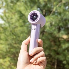 르엘라 마카롱 미니 휴대용 선풍기, 라일락퍼플