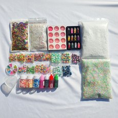 슬라임팜 슬라임 파츠 재료 세트 54종, A세트, 1세트