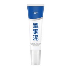 欽軒 塑鋼泥 廚房浴室磁磚美縫密封膠 補漏封邊膠, 1個, 填縫劑【60ml】1支