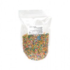레인보우 이데아푸드 300g 홈베이킹 스프링클 토핑용 카페재료, 1g, 1개