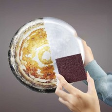 스폰지 사포 수세미 샌딩 냄비 목공 녹제거 페파