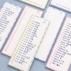 어썸만물상 체크리스트 메모지 투두리스트노트, 노랑