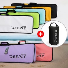 [DEEPLY] 디플리 이스케이프 롱핀가방 (이너 드라이백 15L 포함), 블랙