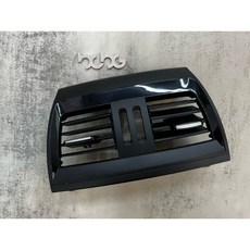 BMW F15 F16 X5 X6 車用冷氣出風口 強化升級版 霧黑替換面板, 1個, 後面A款, 後面A款