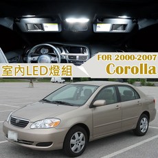 T10 室內LED 10顆 168 194 車頂燈 牌照燈 行李箱燈 for 00-07 Corolla E120, 1個