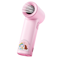 락 도라에몽 미니 휴대 고속 선풍기 N610, 핑크 핑크