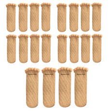 마켓플랜 베이직 의자다리 커버 20p, 베이지, 20개