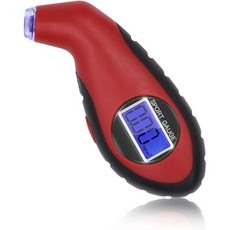 자동차 자전거 오토바이 타이어용 디지털 타이어 공기압 게이지 교체 휴대용, 1. Red TPMS Gauge, 1개