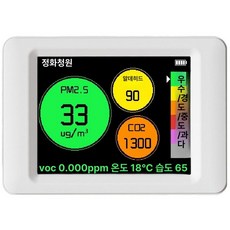 유록이네 실내공기측정기 공기오염측정기, 파이오니어 4 g7 VO SCD40, 1개, 1개입