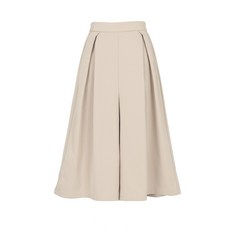 김영주골프 여름 살랑 플레어 치마바지 큰통 스판 여성 7부 와이드팬츠 KPMLSL82