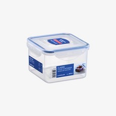 락앤락 클래식 정사각 밀폐용기 HPL855, 2개, 860ml