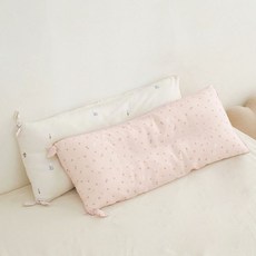 밤부베베 구름 모달 키즈 베개커버 30x70cm 182399, 밤부베베 래빗 플라워