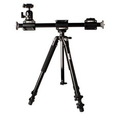 스코프 삼각대 관찰 망원경 카메라 브래킷, C. 60cm 크로스바  3080 Gimbal