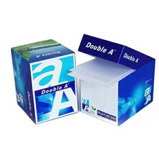 Double A 80磅迷你影印紙便條紙 600張/盒，方便攜帶，書寫滑順，辦公學習好幫手, 1個