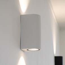 히트조명 LED 브링 2등 벽등 10W F7171BKB, 블랙 + 전구색