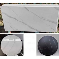 인조대리석상판 선반 테이블 상판 80x50x65 갈색 베이킹 스토리지 원목 80cm