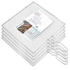 양면 손잡이 접석쇠 구이용 석쇠, 5개