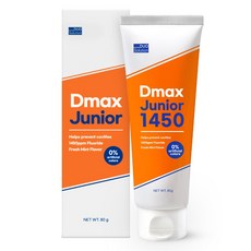 듀오솔루션 디맥스 주니어 1450 민트향 어린이치약, 80g, 1개