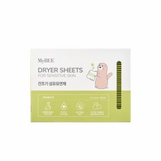 마이비 피부에순한 건조기시트 섬유유연제 프레시올리브향, 1세트, 40매