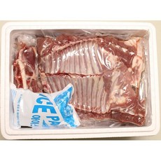[신선식품 6/2 6/3 6/5 출하불가]자연방목 흑염소고기 바베큐 흑염소 반마리 9kg(15근) 무릉도원흑염소, 1개