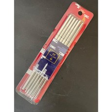 王樣 304不鏽鋼筷 19cm (6雙入), 1個, 長19cm(兒童筷.外出環保筷)