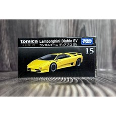 TOMICA 多美小汽車黑盒NO15 藍寶堅尼 DiabIOPSV, 1個