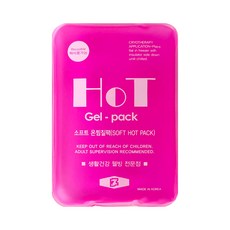 핫 젤팩 소프트 온찜질팩, 4개