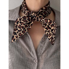 릴리타이거 국산 면 손수건 스카프 추석 선물 포장