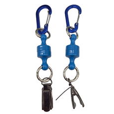 감성채움 강력자석 골프 퍼터 키퍼 퍼터커버 집게형 홀더, 1개, 딥블루